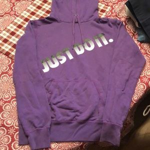 Purple Nike Sweatshirt